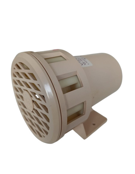 Sirène rotative horizontale en plastique PERRY 20926, 40 W, 12 V CC